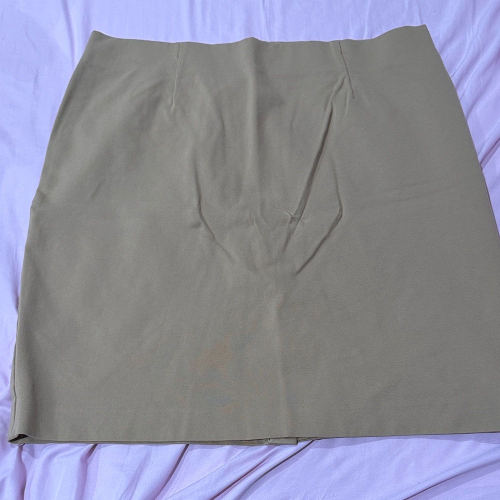 J. Jill Women's Tan Pencil Skirt